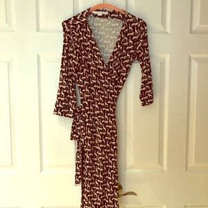 Diane Von Furstenberg Wrap Dress Size 6